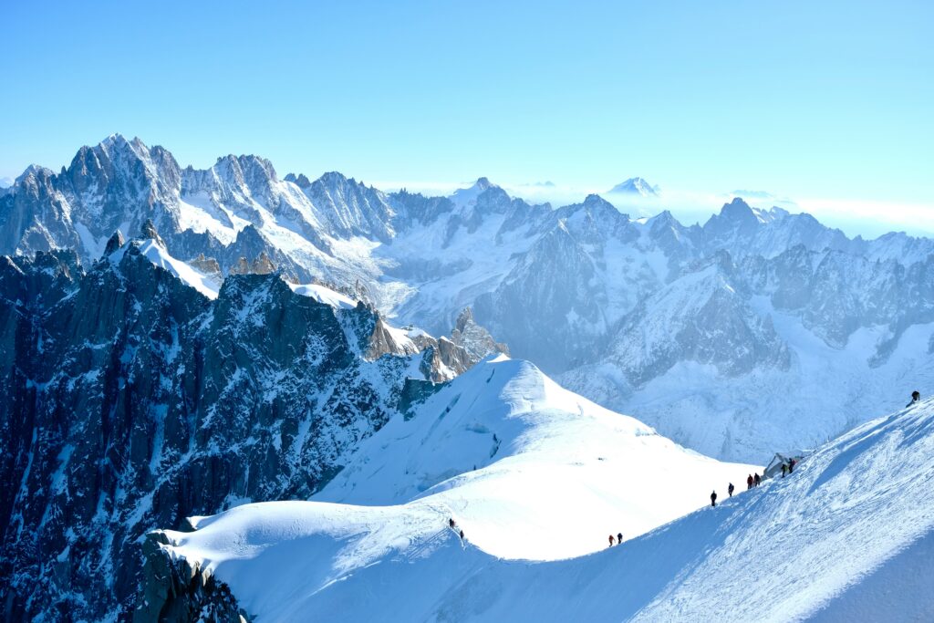 Chamonix skiing