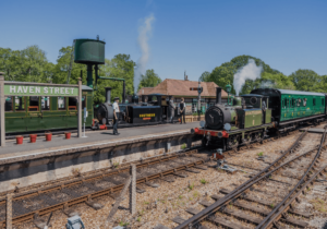 Isle of Wight Steam Railway Ride