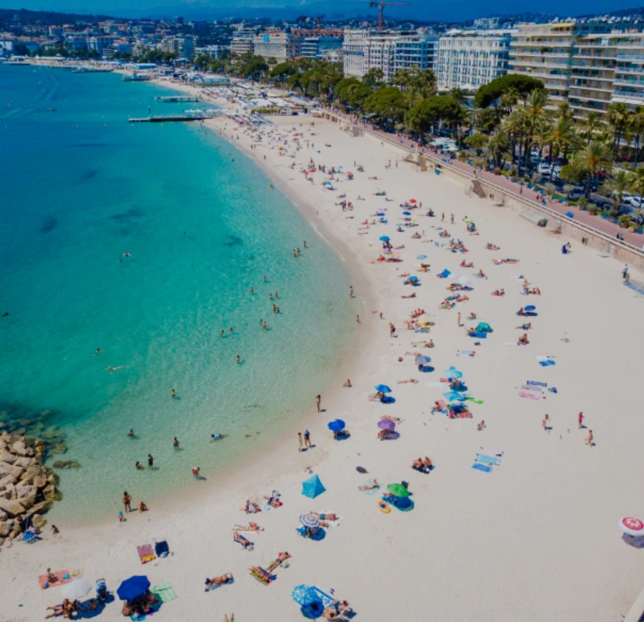 Best beaches in Cannes