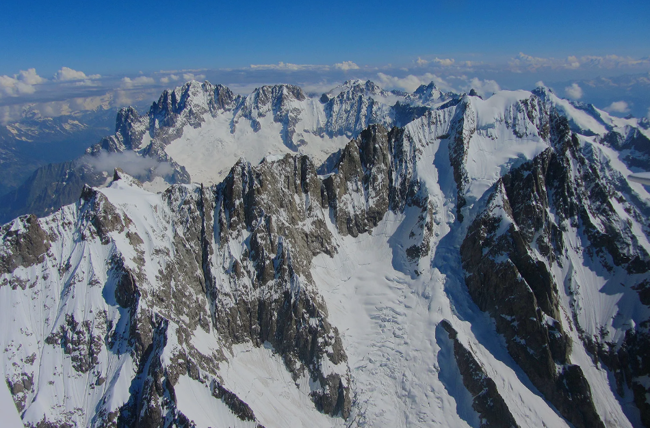 Mont Blanc, france