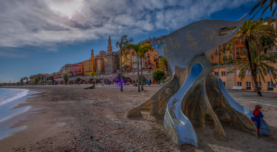 The Promenade du Soleil​, menton