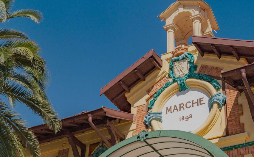 Marché des Halles​​, menton